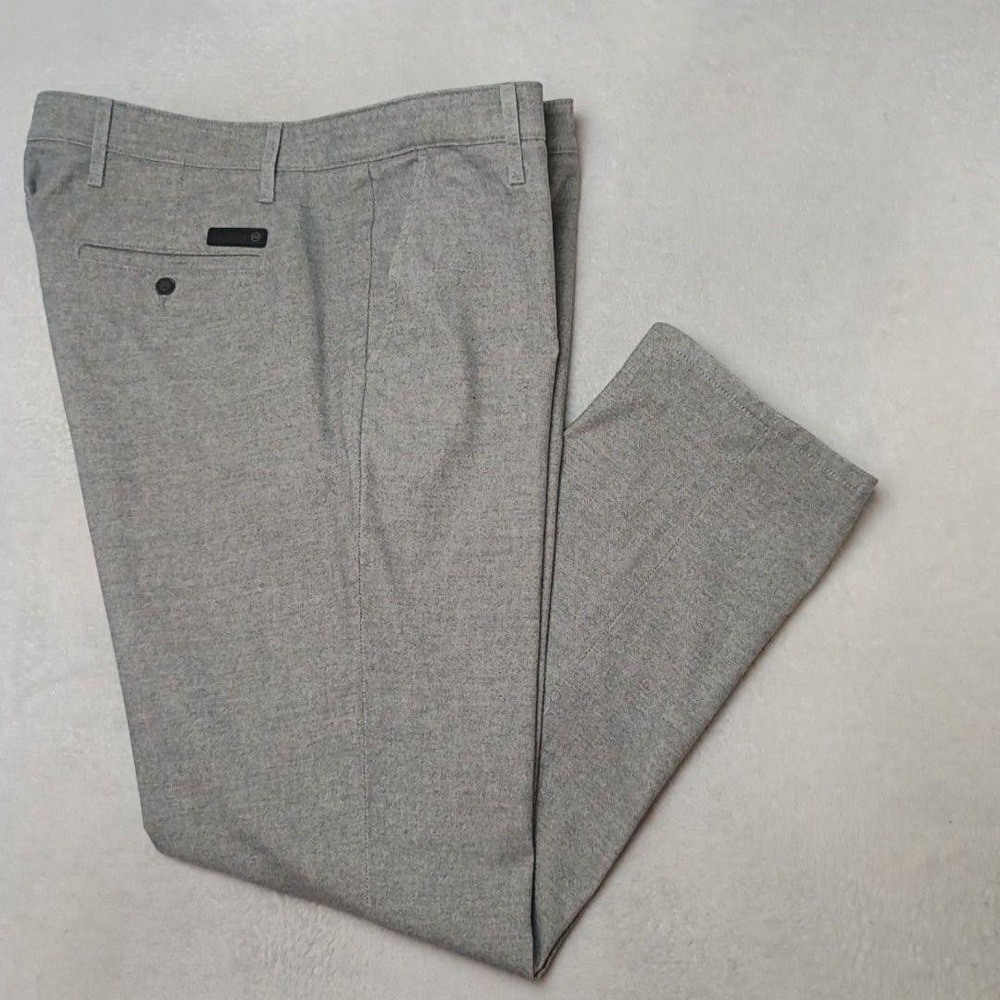 AG Adriano Goldschmied Pants Men 40x32 Gray Chino Slim Stretch Everett 5 Pocket